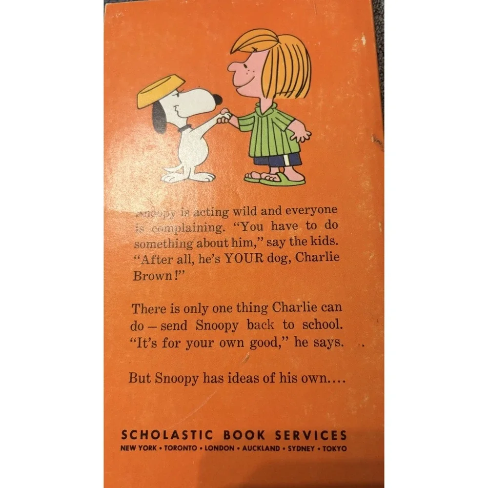 1974 He's Your Dog Charlie Brown Peanuts Snoopy Schulz Scholastic Paperback